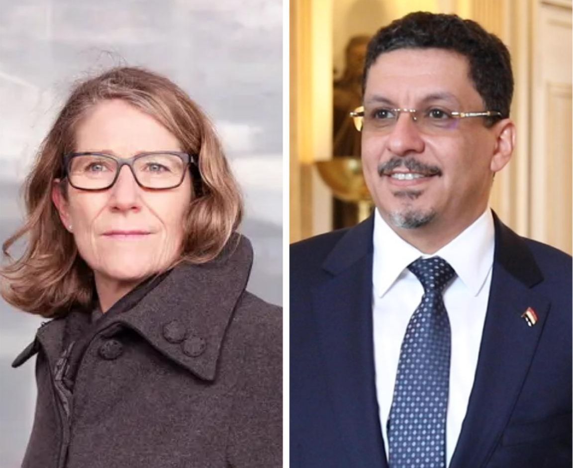 بن مبارك يناقش مع الصليب الأحمر حصار مليشيا الحوثي لمديرية العبدية 