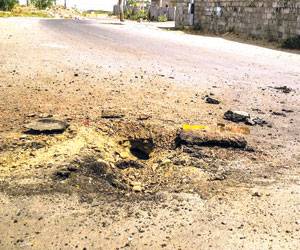 التحالف يسقط صاروخا باليستيا خارج مأرب