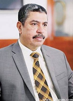 بحاح يكشف عن جهود لتنظيم العمل الأمني وتأسيس قاعدة أمنية يكون ولائها للوطن