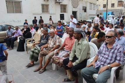 إحياء الذكرى السنوية الاولى لـ23 شهيد بمنطقة القطيع مديرية صيرة بعدن