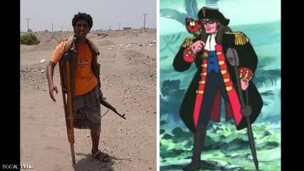 "سيلفر الجنوب".. مقاتل يمني برجل واحدة (صورة)