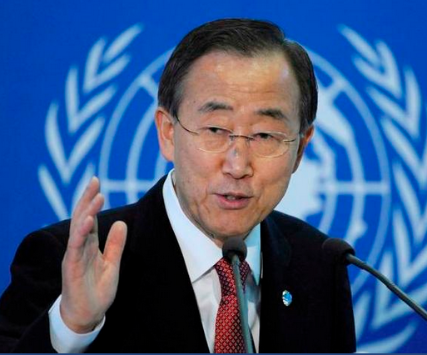 بان كي مون: 75% من أطفال اليمن يتم تجنيدهم و70 % من القطاع الصحي تم تدميره