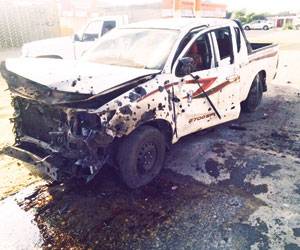 صحيفة سعودية :قذائف حوثية تستهدف الحد الجنوبي للمملكة