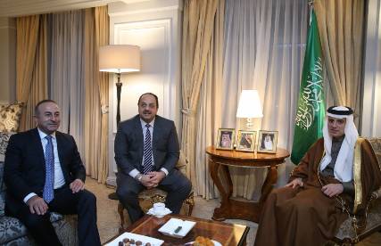 اجتماع ثلاثي مغلق بين وزراء خارجية تركيا والسعودية وقطر في نيويورك