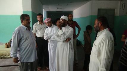 وفد الصندوق الكويتي يزور مستشفى الأمراض النفسية والعصبية بعدن