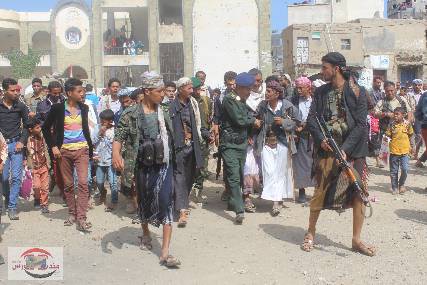 اللجنة الأمنية بمحافظة تعز تدشن إدارة أمن في صبر (صور حصرية)