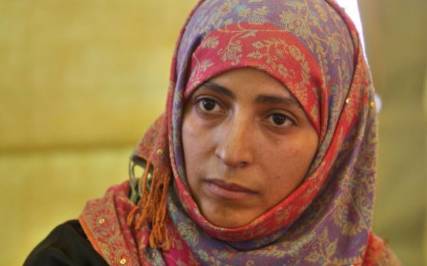 توكل كرمان: عملية السلام في اليمن تبدأ بتسليم الحوثيين لأسلحتهم