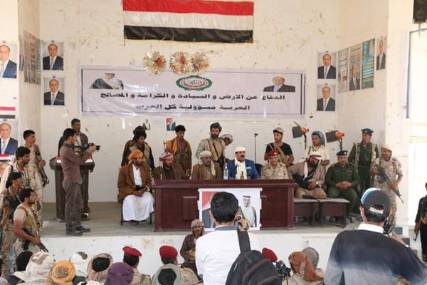 محافظ الجوف يدشن العمل في المجمع الحكومي بعد تحرير المحافظة من المليشيات (صور)