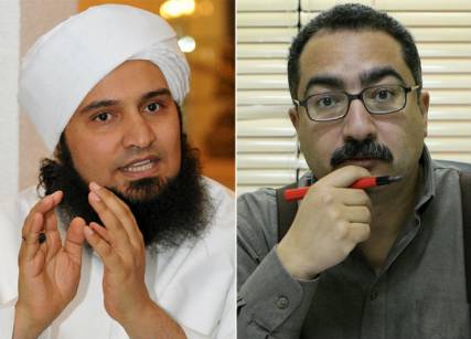 الحبيب الجفري يرد على إبراهيم عيسى في «حرق أبي بكر الصديق رجلًا حيًّا»