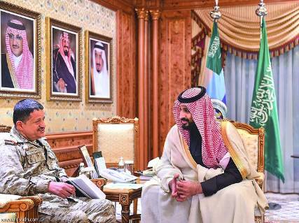 بن سلمان يناقش مع المقدشي التطورات الميدانية في اليمن