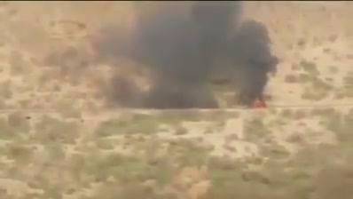 عشرات الغارات الجوية على تجمعات المليشيا في جبل النار الحدودي بحرض..(صورة)