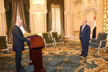 أحمد الميسري يؤدي اليمين الدستورية بمناسبة تعيينه وزيرا للزراعة والري