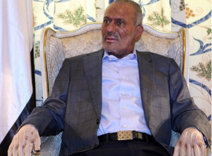 الرئيس السابق صالح يثير السخرية بحديثة عن أهم انجازاته خلال عملية "عاصفة الحزم"