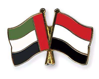 الإمارات تسقط 55 طنًا من المساعدات الإغاثية في عدن