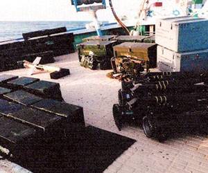 أسلحة إيران في أيدي قوات التحالف