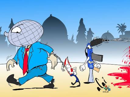 كاريكاتير .. انتفاضة السكاكين 