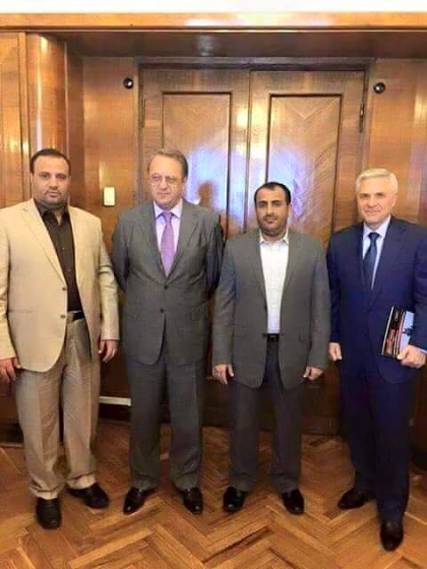 وفد الحوثيين يغادر إلى مسقط بعد تلقيهم رد وصفوه بالإيجابي من ولد الشيح