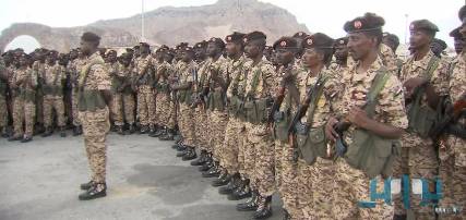 دفعة ثانية من القوات السودانية تصل جبهة (الشريجة – الراهدة) للمشاركة في تحرير تعز