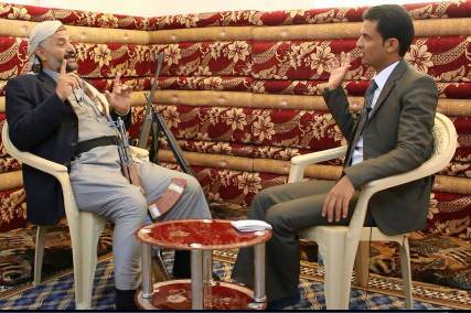 الليلة .. قناة "يمن شباب" تبث لقاءاً خاصا قائد المقاومة الشعبية بمحافظة صنعاء الشيخ منصور الحنق