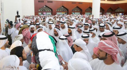 بالصور والفيديو: الإمارات تُشيع الشهيد "سلطان بن هويدن الكتبي"