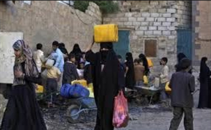 "تمدين شباب" تنظم قافلة إنسانية لإغاثة سكان مدينة تعز