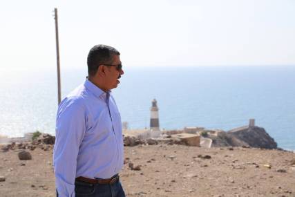 نائب رئيس الجمهورية يعود إلى عدن (صورة)