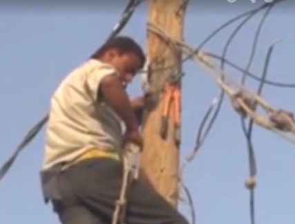 عودة الكهرباء إلى الجوف اليمنية 