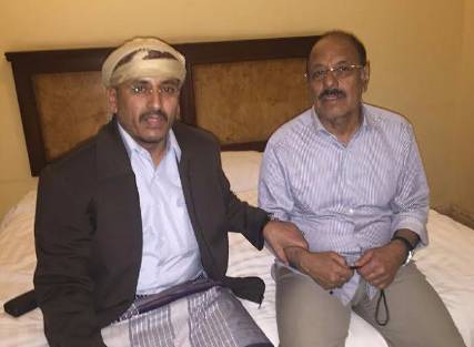 وفد ملتقى السلام بخولان يلتقي اللواء علي محسن وقيادات عسكرية في الرياض