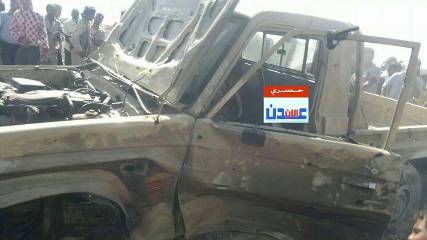 عدن: انفجار عبوة ناسف بأحد اطقم المقاومة الجنوبية وأنباء عن إصابات